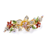 Vintage Flower Hair Jewelry Rhinestone Hair Accessories For Women