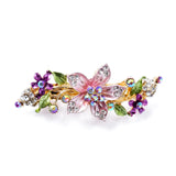 Vintage Flower Hair Jewelry Rhinestone Hair Accessories For Women