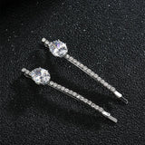 Zircon Hairpin Rhinestone Hair Clip Bridal Hair Pins Accessories Wedding Hair