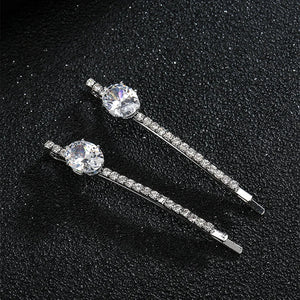 Zircon Hairpin Rhinestone Hair Clip Bridal Hair Pins Accessories Wedding Hair