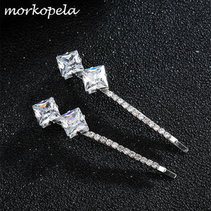 Zircon Hairpin Rhinestone Hair Clip Bridal Hair Pins Accessories Wedding Hair