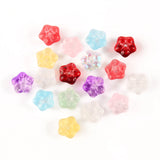 Morning Glory Lampwork Crystal Beads Czech Glass Multicolor Loose Beads
