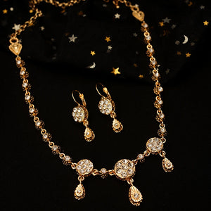 Moroccan Crystal Wedding Hair Accessories Bridal Set