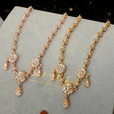 Moroccan Crystal Wedding Hair Accessories Bridal Set