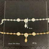Moroccan Crystal Wedding Hair Accessories Bridal Set