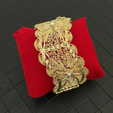 Moroccan Bride Vintage Flower Bracelet Wedding Jewelry