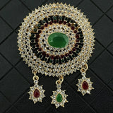 Moroccan Women's Rhinestone Brooch Wedding Party Jewelry