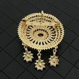 Moroccan Women's Rhinestone Brooch Wedding Party Jewelry
