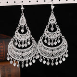 Moroccan Alloy Earrings, French Hook Earrings, Women's Earrings