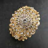Morocco Wedding Rhinestones Bangle For Women