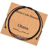 Morse Code Bracelets for Women - Inspirational Jewelry