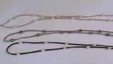 Freshwater Pearl Leather Choker Necklace