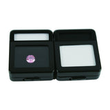 Metal Patented Gemstone Diamond Jewelry Display Box with Logo Plate