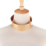 Women Jewelry Punk Metal Torques Choker Necklace for Party