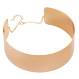 Women Jewelry Punk Metal Torques Choker Necklace for Party