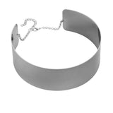 Women Jewelry Punk Metal Torques Choker Necklace for Party