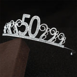 Girls Tiara Headband for Birthday Cake Prom Party Crown