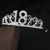 Girls Tiara Headband for Birthday Cake Prom Party Crown