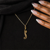 Mother Calligraphy Necklace Islam Pendant Necklaces Arabic Muslim Jewelry