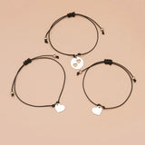 Mother Daughter 3-Piece Thanksgiving Bracelet Set for Mom from Daughter