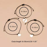 Mother Daughter 3-Piece Thanksgiving Bracelet Set for Mom from Daughter