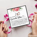Mother Daughter Necklace Heart Eternity Gift for Women