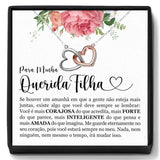Mother Daughter Necklace Heart Eternity Gift for Women