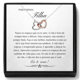 Mother Daughter Necklace Heart Eternity Gift for Women