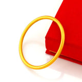 Mother Gift Classical Frost Bangles (4.5mm) and Bracelets - 18.5cm