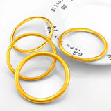 Mother Gift Classical Frost Bangles (4.5mm) and Bracelets - 18.5cm