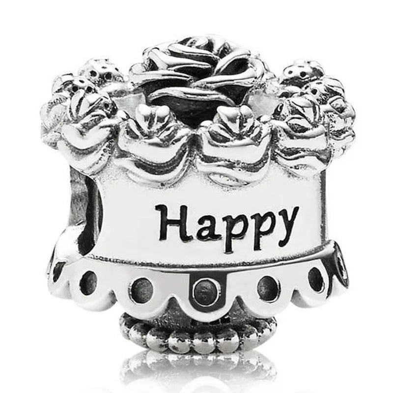 Mother & Puppy Love Charm 925 Sterling Silver Fit Women Bracelet DIY Jewelry