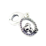 Mother & Baby Bird Charm for Bracelet & Necklace