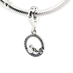 Mother & Baby Bird Charm for Bracelet & Necklace