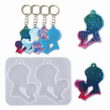 Mother-Child Keychain Crystal Epoxy Resin Mold Mother's DIY Pendant