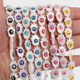 Colorful Mother of Pearl Fatima Hand Shell Charms Beads 10x15mm