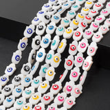 Colorful Mother of Pearl Fatima Hand Shell Charms Beads 10x15mm