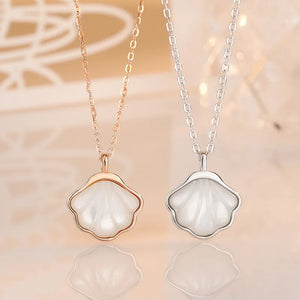 French Clavicle Rose S925 Silver Jewelry Couple Gift Necklace