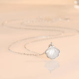 French Clavicle Rose S925 Silver Jewelry Couple Gift Necklace