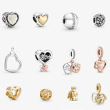 925 Silver Thank You Mum Heart Charm