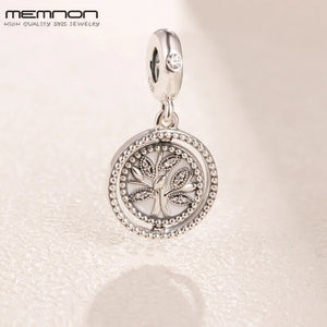 925 Sterling Silver Tree of Life Dangle Charms for Jewelry Making