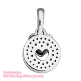 Mother's Celebration Hearts, Clear Cz 925 Sterling Silver Necklaces