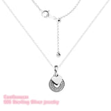 Mother's Celebration Hearts, Clear Cz 925 Sterling Silver Necklaces