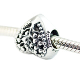 Mother's Hearts Charm Sterling Silver Jewelry For Woman