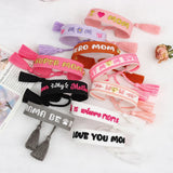 Bohemia Embroidery Mom And Heart Bracelet For Women