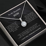 Mother's Gift Diamond Necklace S925 For Woman Mom