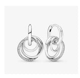 Mom's Gift Infinity Knot Tangle Infinity Heart Earrings