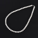 Freshwater Pearl Necklace 925 Sterling Silver for Women Party Fine Jewelry Gift