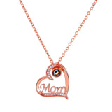 Mom's Gift Photo Projection Necklace Heart Lover Family Memory