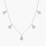Mother's Initial Chokers Necklace Personalized Heart Stackable Necklaces
