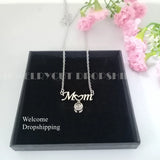 Mother's Photos Projection Necklace - Gift for Mom